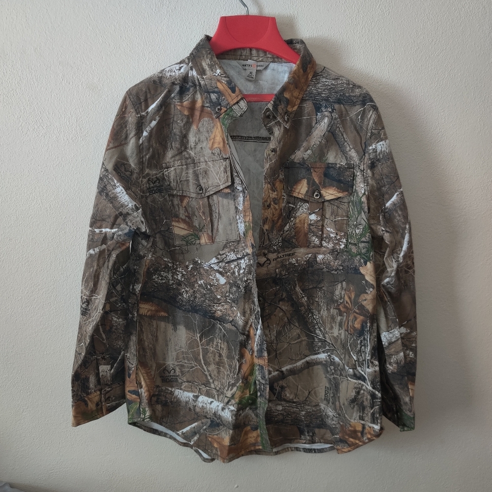 Camo Button Down
